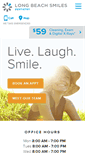 Mobile Screenshot of longbeachsmilesdentistry.com